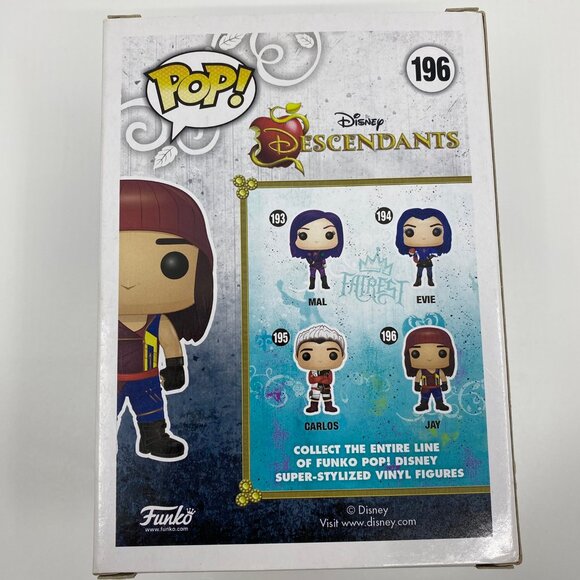 Funko Pop Descendants Jay #196 - Picture 4 of 6